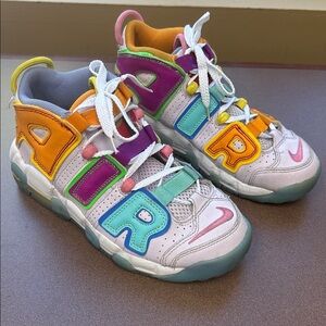 Nike Air More Uptempo Multi- Color Sneakers